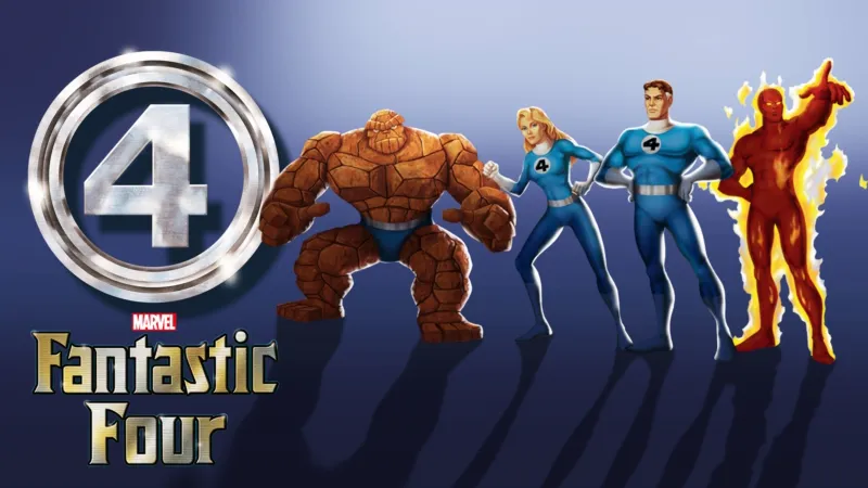 Fantastic Four animated series poster art