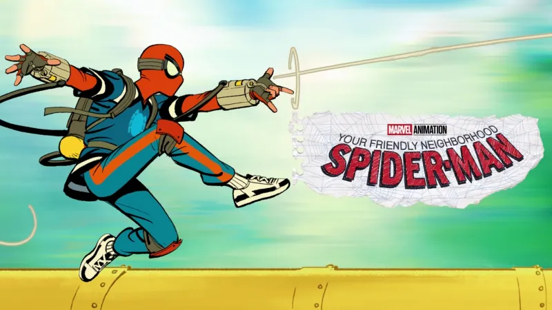 Your Friendly Neighborhood Spider-Man poster art
