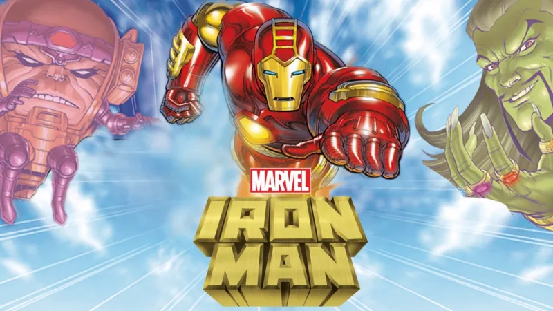 Iron Man animated series poster art