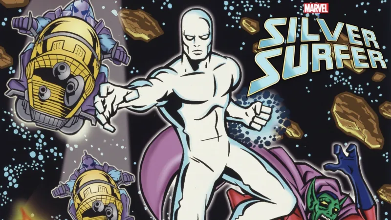 Silver Surfer animated series poster art