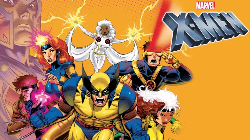 X-Men: The Animated Series (1992) — original poster art with the ’90s team